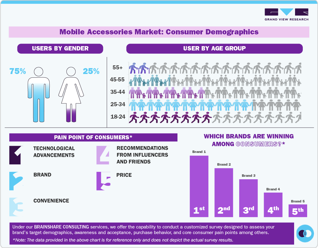 Mobile Accessories Market: Consumer Demographics